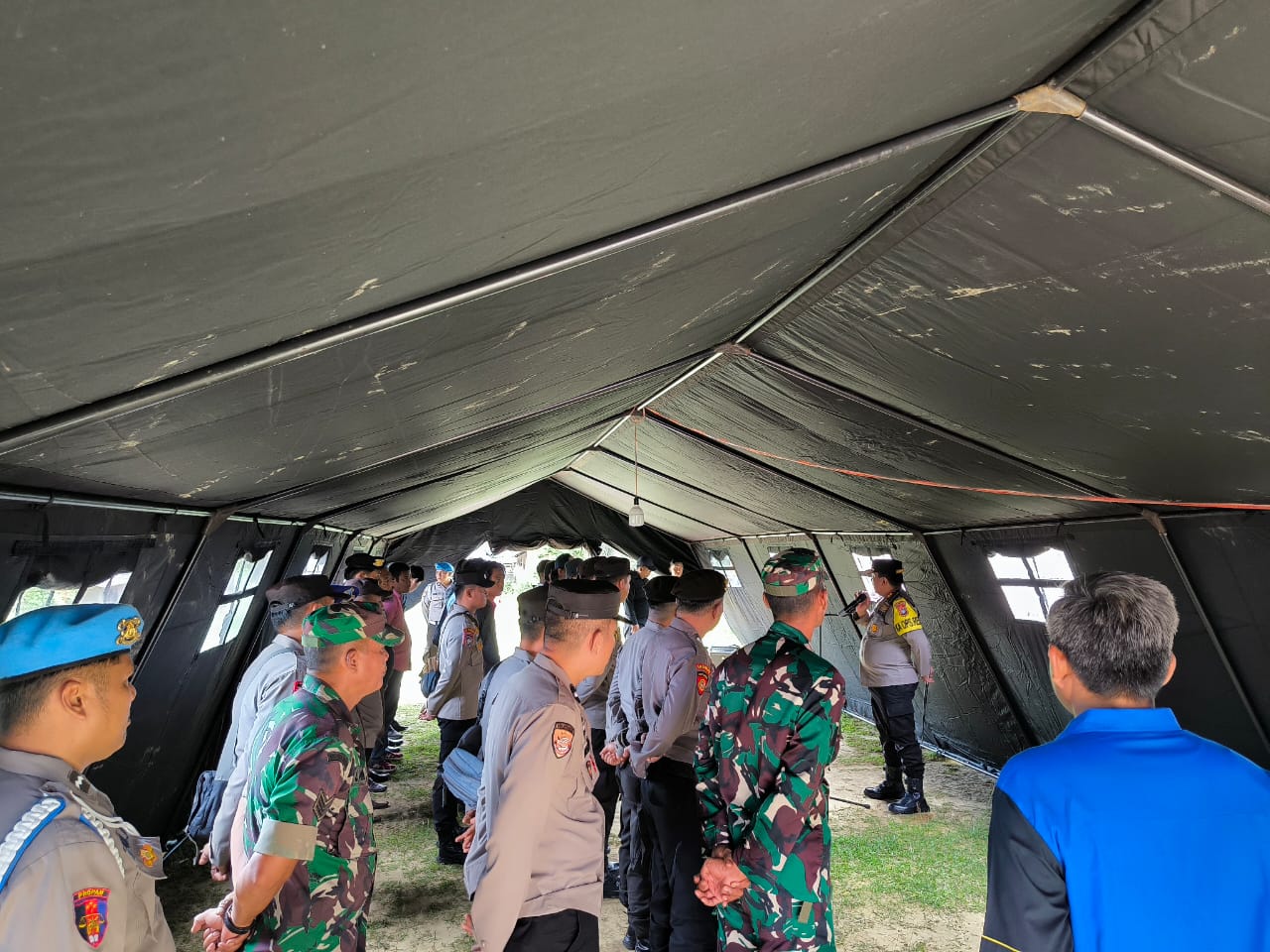 Kapolres Bangka Pimpin PAM Kampanye Akbar